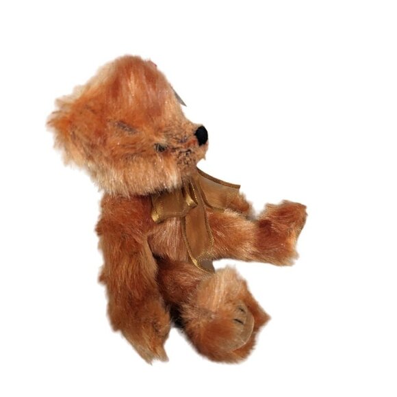 TY Attic Treasures ~ "CLAY" the Jointed Bear 1993 Collectible Bear Retired - Picture 2 of 12